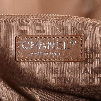 Chanel Lambskin Quilted Mademoiselle Jumbo Flap Beige 6 of 7