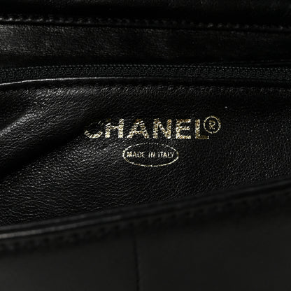 Chanel Lambskin Imperial Eagle Clutch With Chain Black 6 of 10