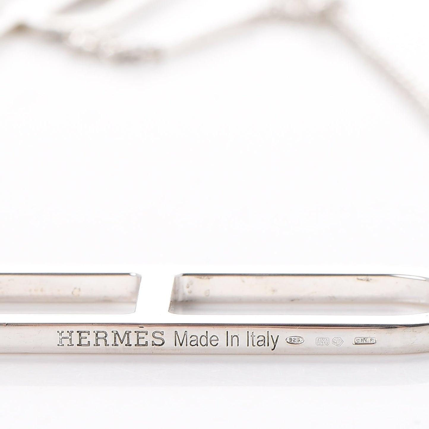 Sterling Silver Ever Chaine d'Ancre Long Necklace