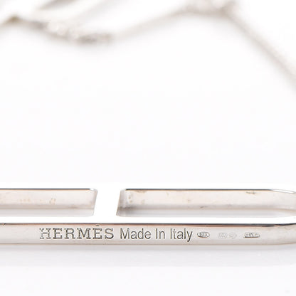 Hermes Sterling Silver Ever Chaine d'Ancre Long Necklace 5 of 5