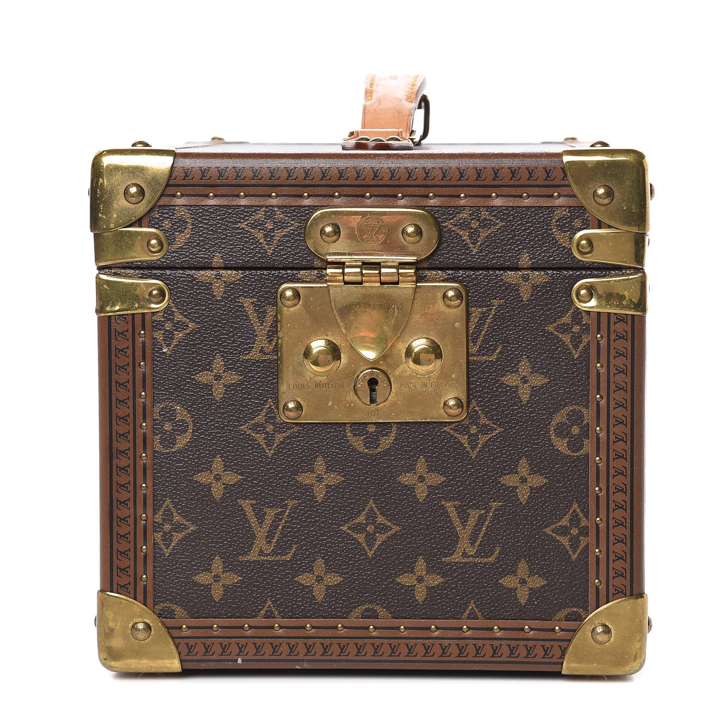 Monogram Boite Flacons Beauty Train Trunk Case