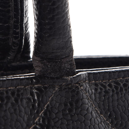 Chanel Caviar Quilted Medallion Tote Black 13 of 19