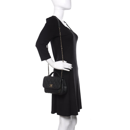 Chanel Caviar Quilted Small Business Affinity Flap Black 2 of 11