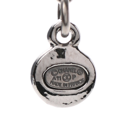 Chanel Ruthenium Crystal CC Drop Necklace 5 of 5
