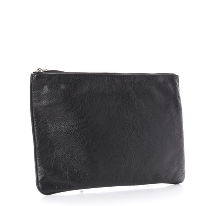 Balenciaga Lambskin Supermarket I Love Techno Pouch Black 2 of 9