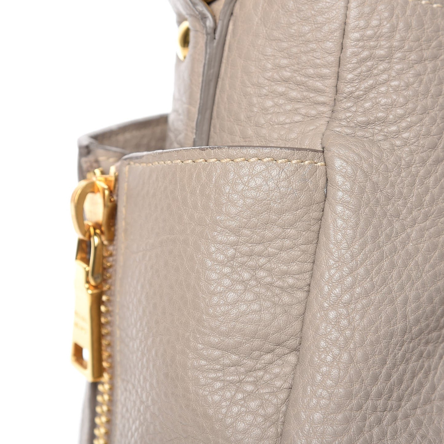 Vitello Daino Side Pocket Hobo Pomice