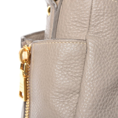 Prada Vitello Daino Side Pocket Hobo Pomice 22 of 22