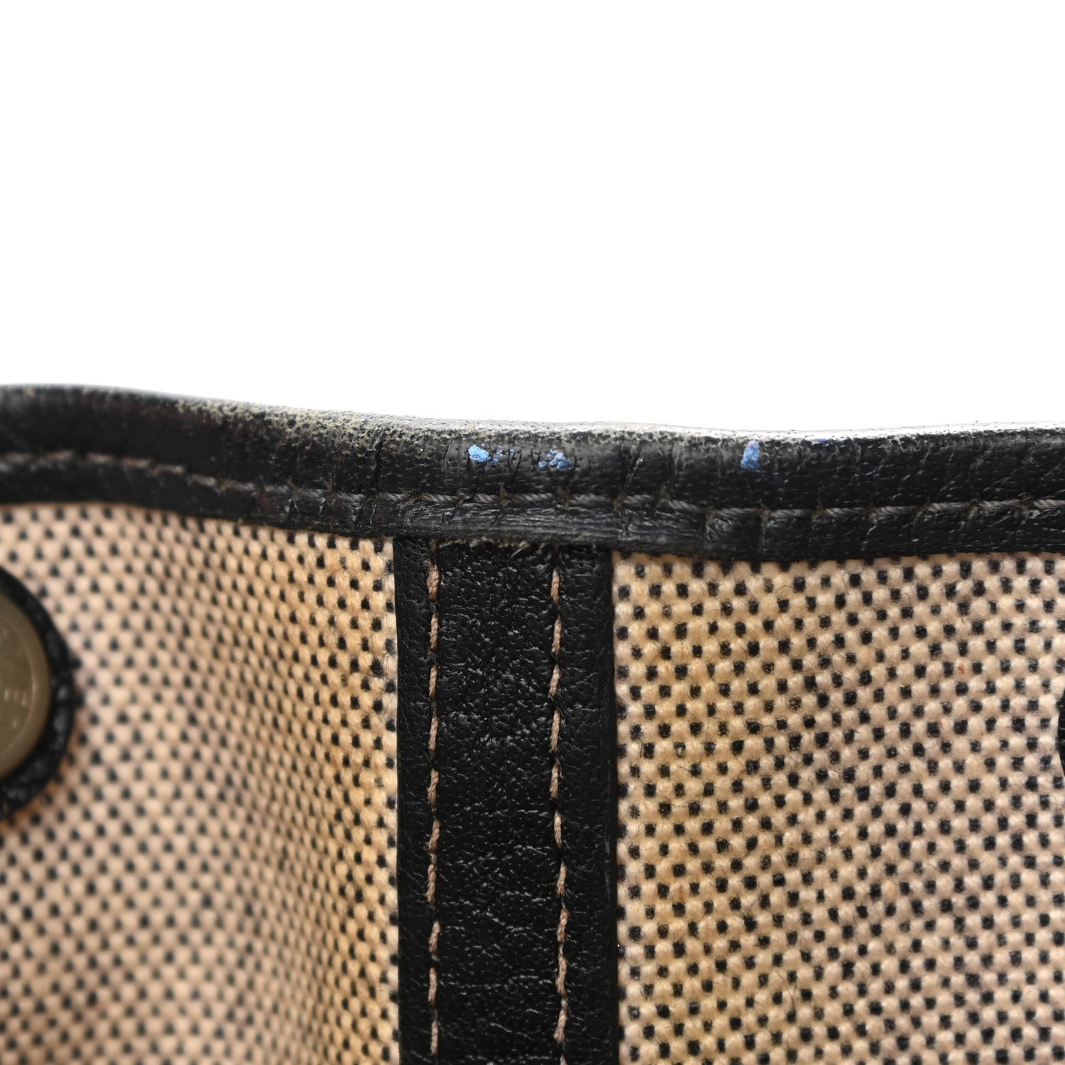 Hermes Toile Buffle Skipper Garden Party 36 MM Tote Black 14 of 15
