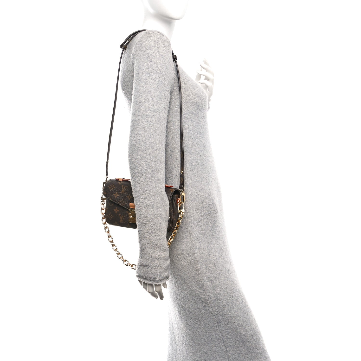 Louis Vuitton Monogram Pochette Metis East West 3 of 9