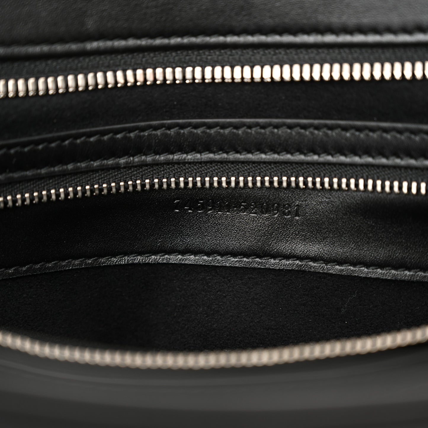 Calfskin Petite GG Medium Tote Bag Black