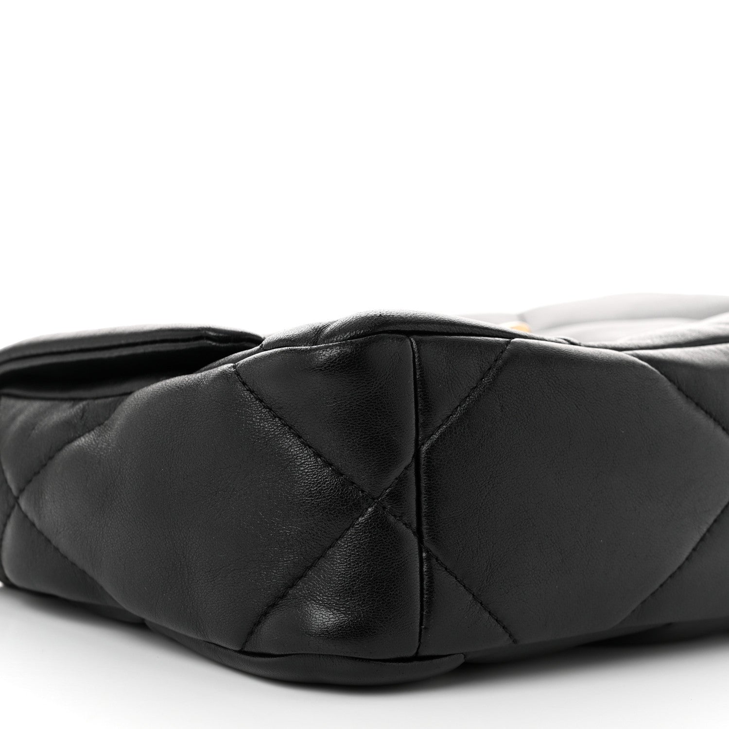 Chanel Lambskin Quilted Medium Chanel 19 Flap Black 9 of 11