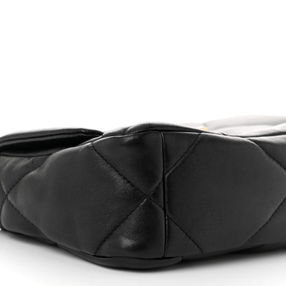 Chanel Lambskin Quilted Medium Chanel 19 Flap Black 9 of 11