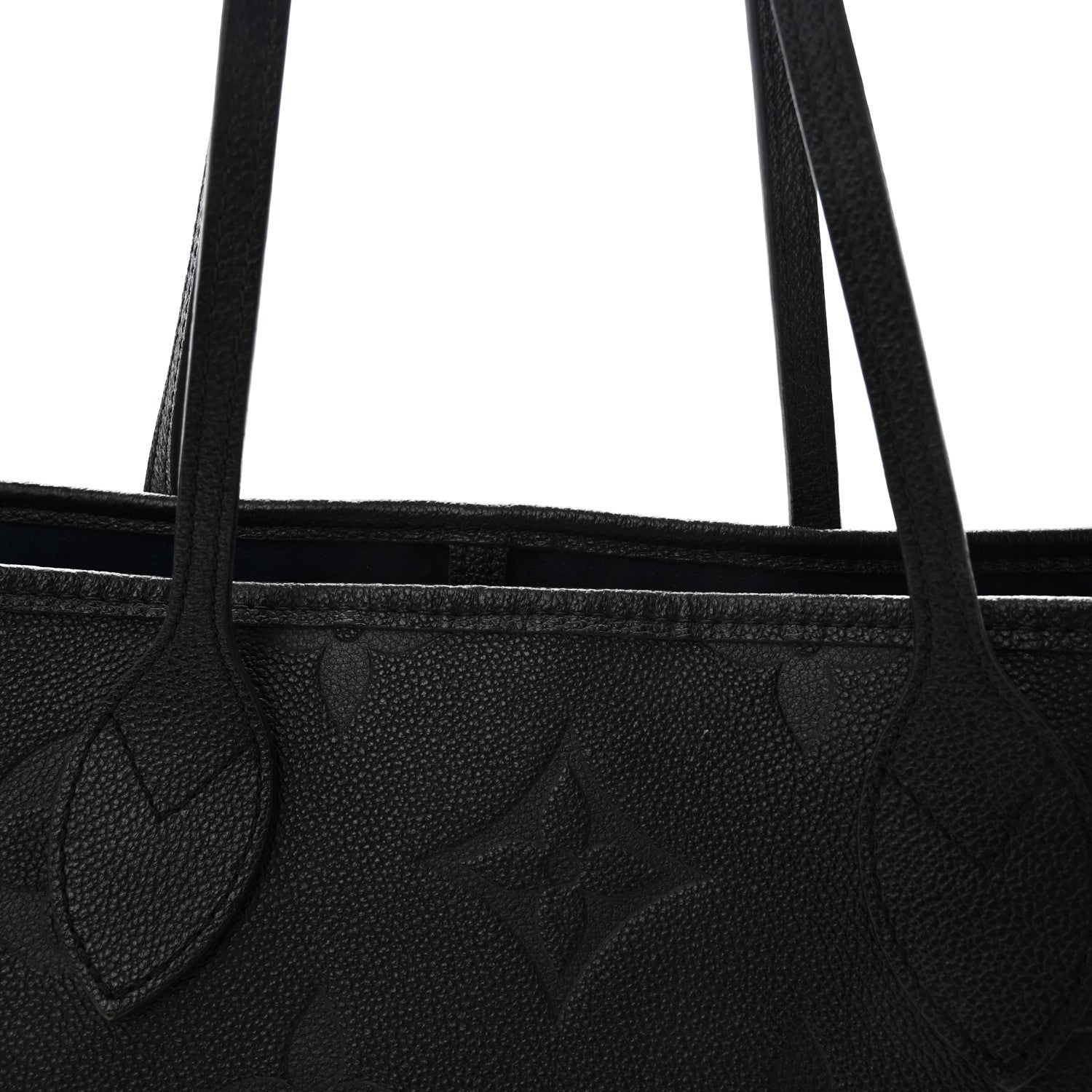 Louis Vuitton Empreinte Monogram Giant Neverfull MM Black 8 of 10