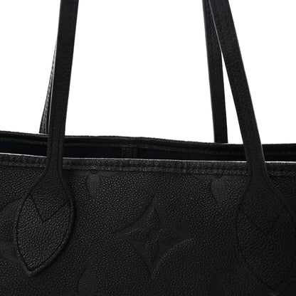 Louis Vuitton Empreinte Monogram Giant Neverfull MM Black 8 of 10