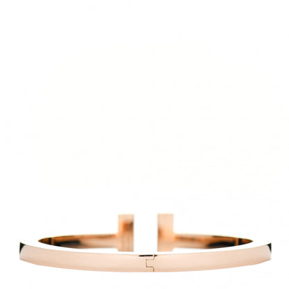 Tiffany 18K Rose Gold T Square Bracelet 3 of 4