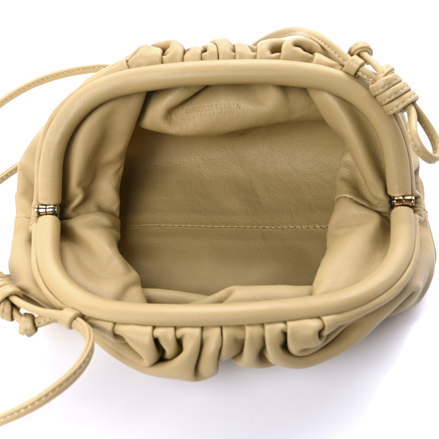 Butter Calfskin The Mini Pouch Tapioca