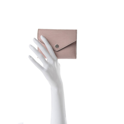 Louis Vuitton Epi Victorine Wallet Rose Ballerine 2 of 9