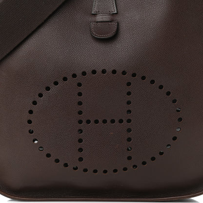 Hermes Epsom Evelyne II GM Chocolate 8 of 12