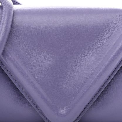 Bottega Veneta Lambskin Small Beak Triangle Flap Shoulder Bag Lavender 7 of 9