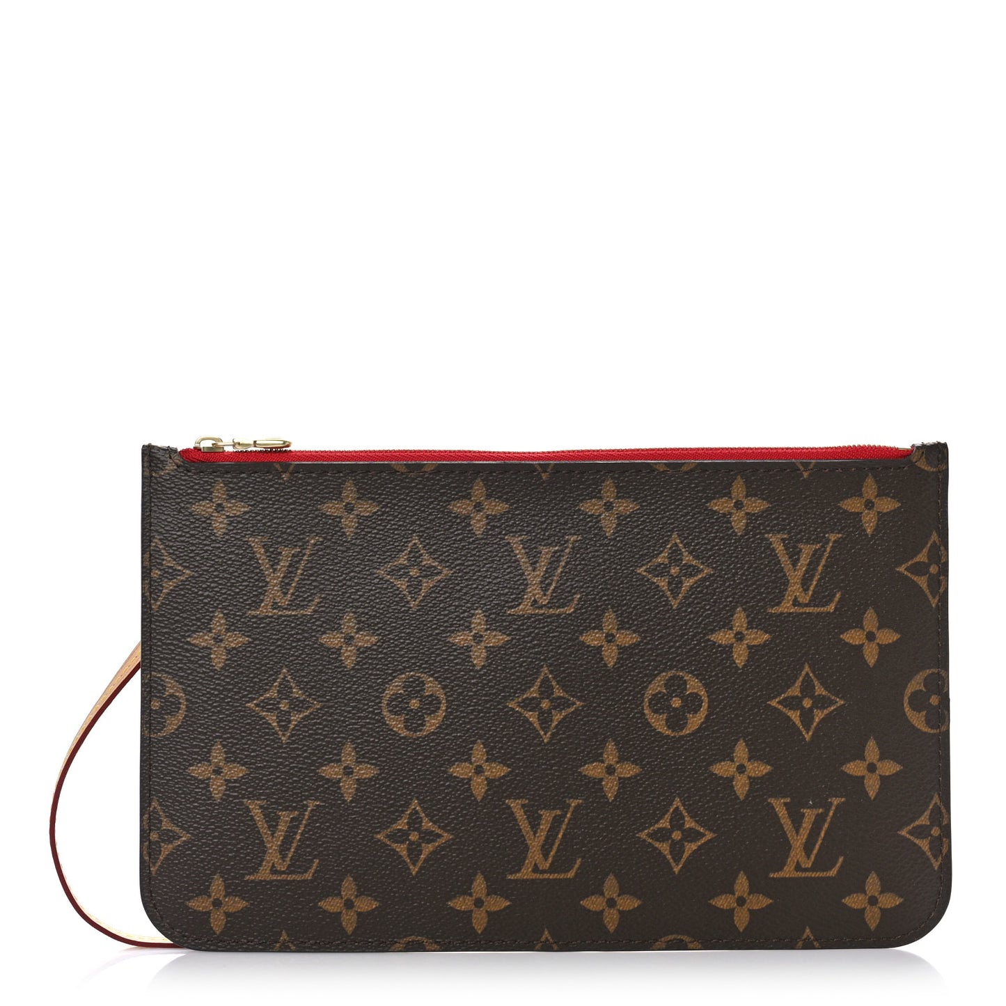 Monogram Neverfull MM GM Pochette Cherry