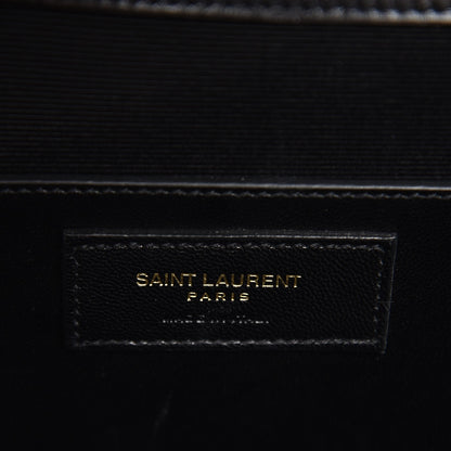 Saint Laurent Calfskin Large Highschool Satchel Black 10 of 10