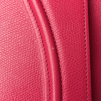 Celine Grained Calfskin Medium Phantom Luggage Fuchsia 12 of 14