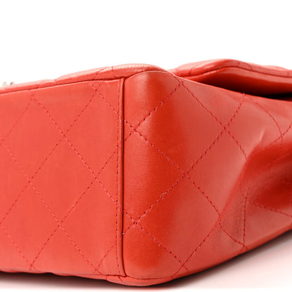 Chanel Lambskin Quilted Maxi Double Flap Red 26 of 43