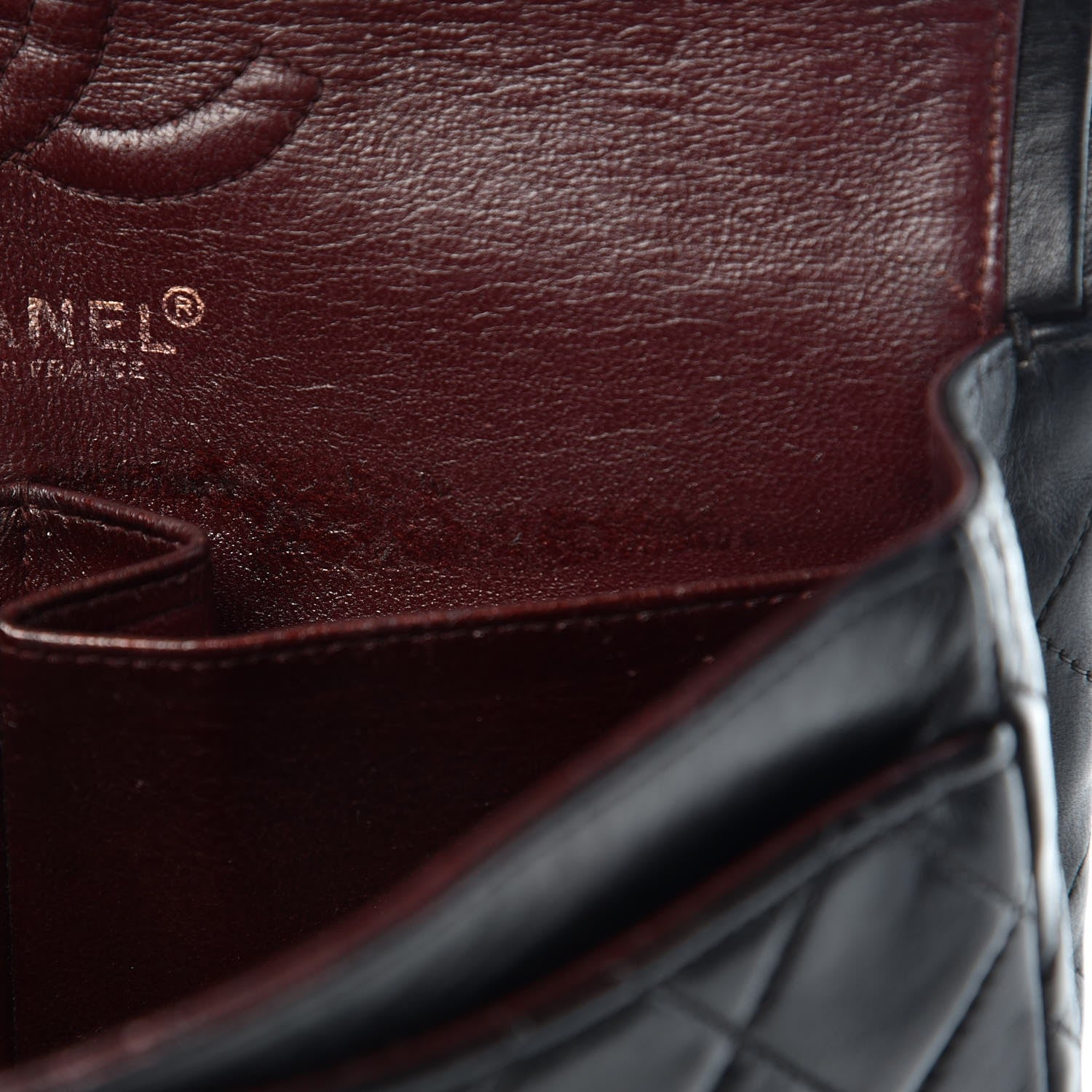 Chanel Lambskin Quilted Small Double Flap Black 8 of 14