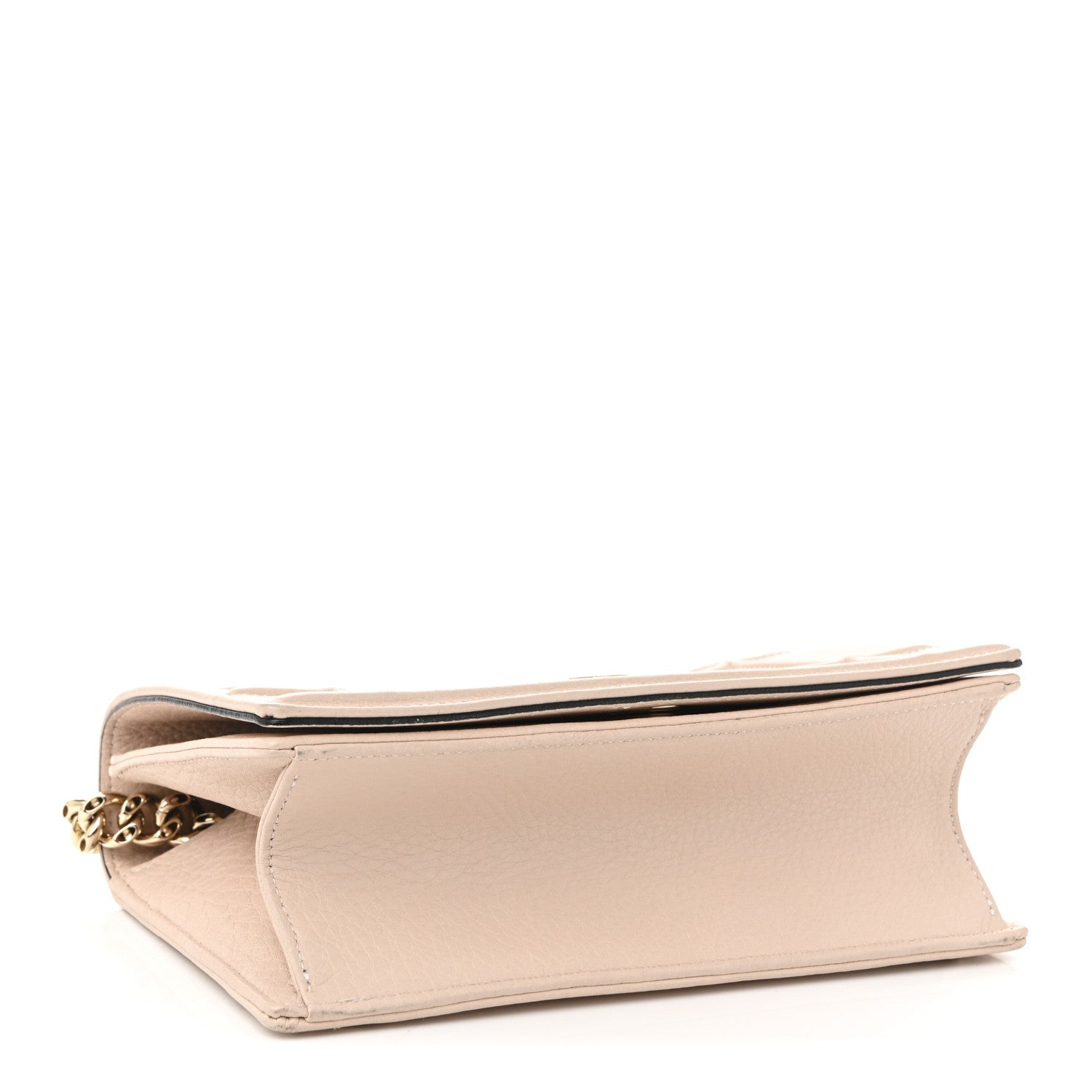 Christian Dior Grained Calfskin Small Diorama Flap Bag Nude 4 of 9