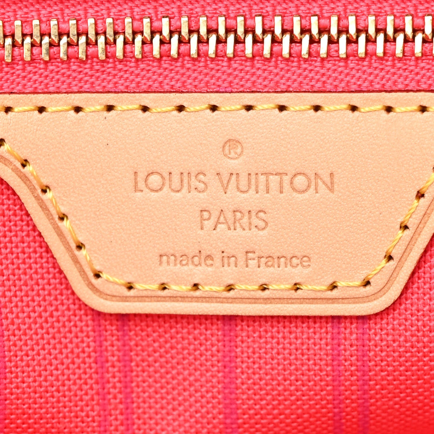 Louis Vuitton Damier Azur Delightful MM Pink 6 of 10