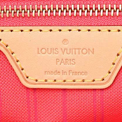 Louis Vuitton Damier Azur Delightful MM Pink 6 of 10