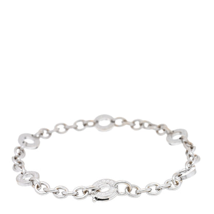 Bulgari 18K White Gold Bvlgari Bvlgari Station Bracelet 2 of 3