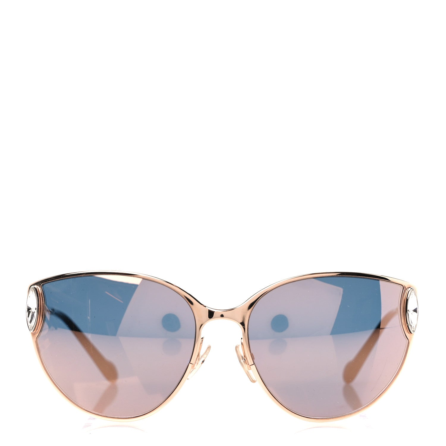 Louis Vuitton Crystal Dali Cat Eye Sunglasses Z0824U 2 of 8