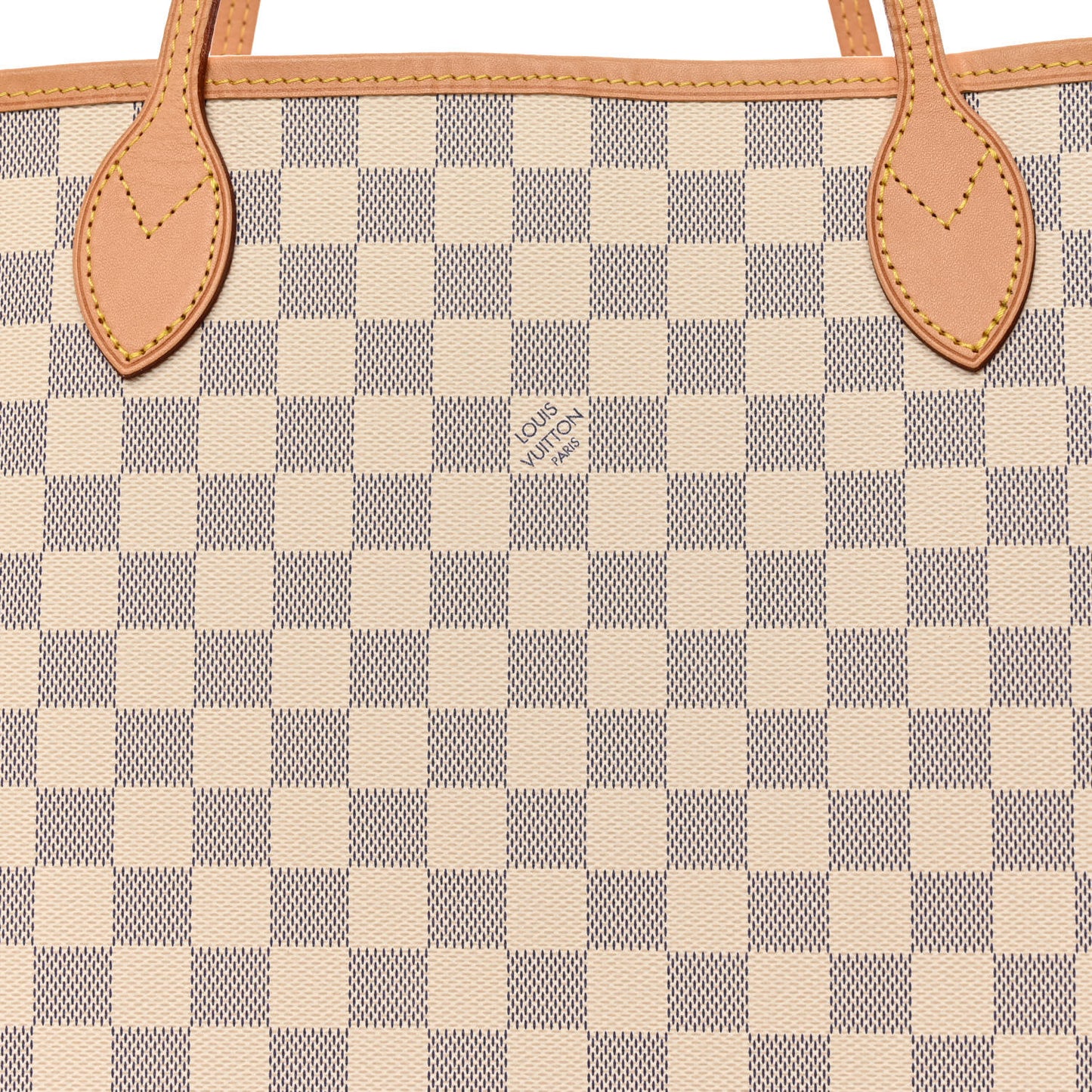 Damier Azur Neo Neverfull MM Rose Ballerine