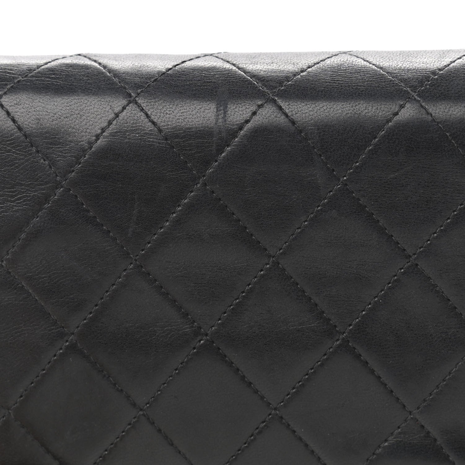Chanel Lambskin Quilted Medium Single Flap Black 17 of 18