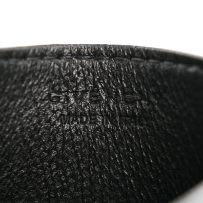 Givenchy Calfskin 4G Embossed Card Holder Black 6 of 11