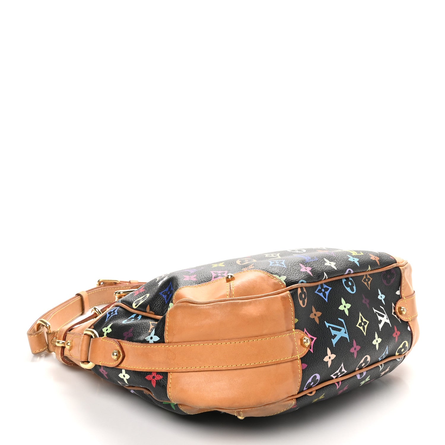 Louis Vuitton Monogram Multicolor Greta Black 4 of 11