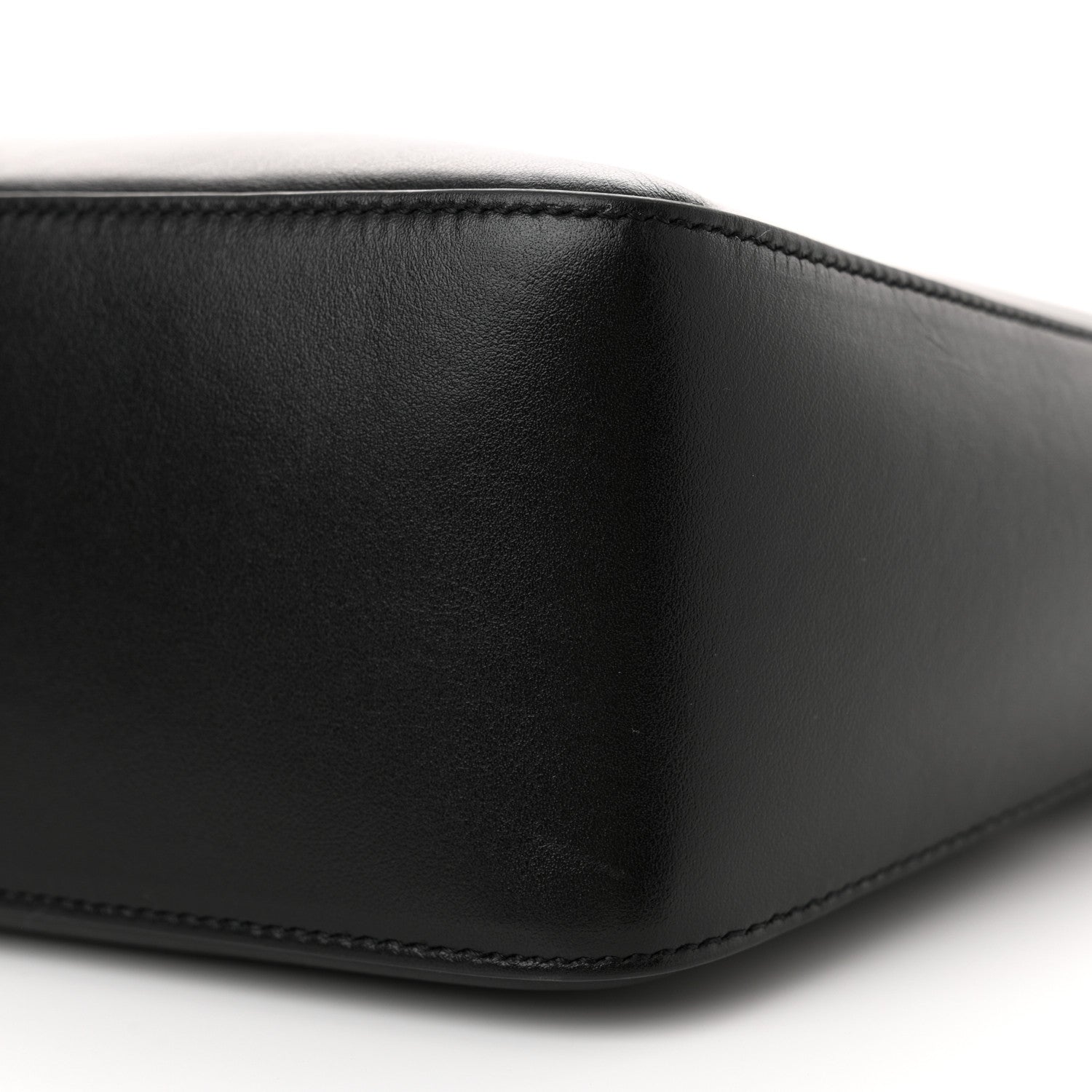 Givenchy Smooth Calfskin Medium Moon Cut Out Shoulder Bag Black 10 of 13