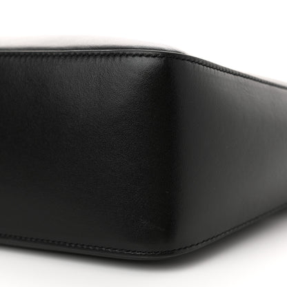 Givenchy Smooth Calfskin Medium Moon Cut Out Shoulder Bag Black 10 of 13