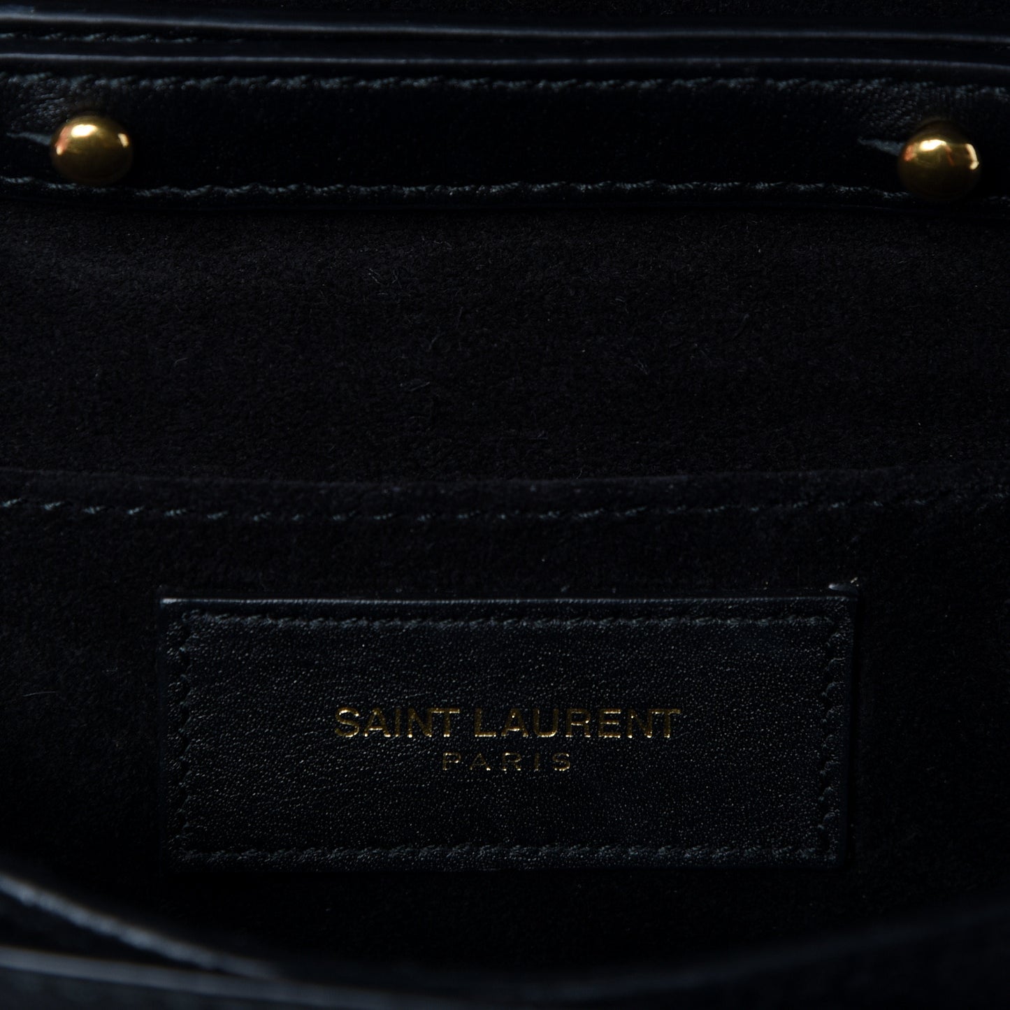 Calfskin Classic Y Ligne Chain Wallet Black