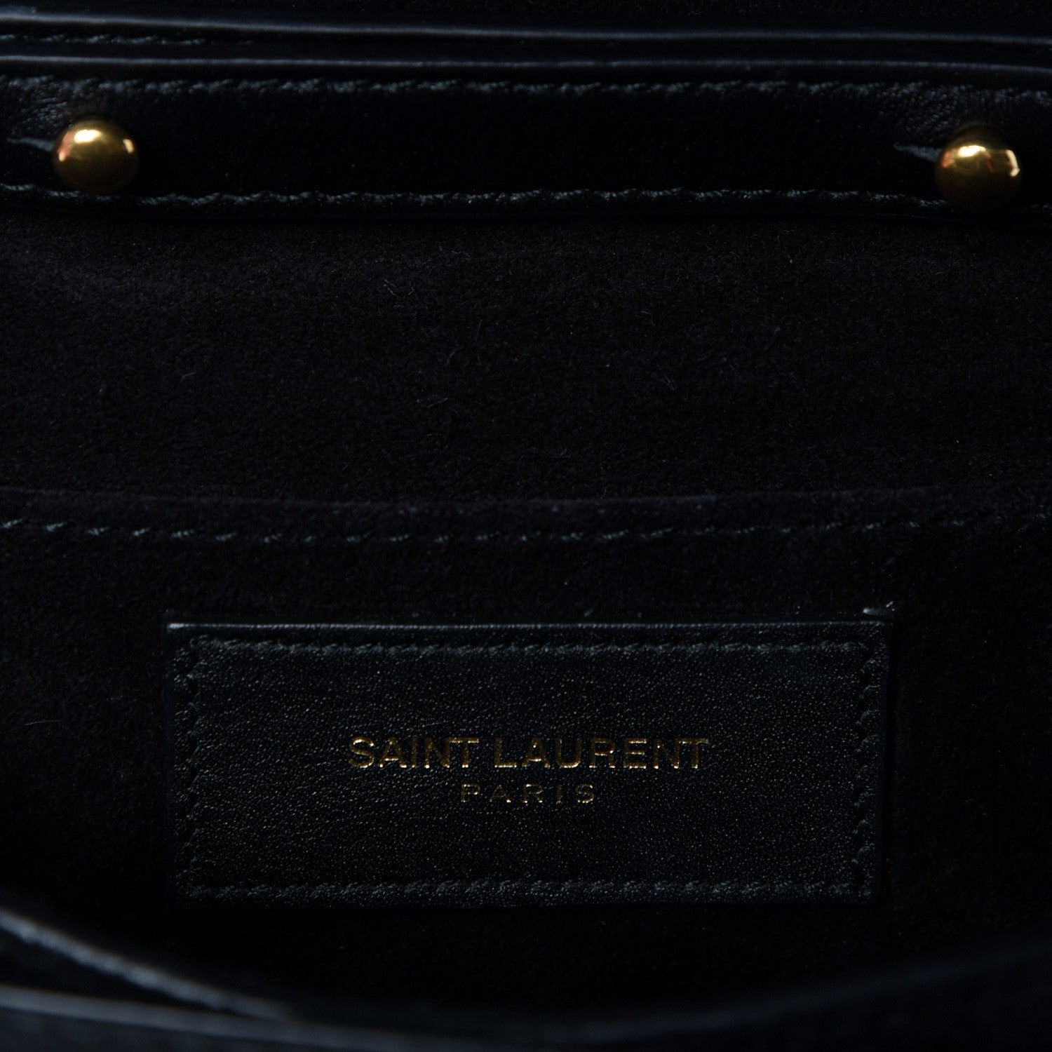 Saint Laurent Calfskin Classic Y Ligne Chain Wallet Black 5 of 11