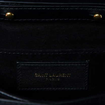 Saint Laurent Calfskin Classic Y Ligne Chain Wallet Black 5 of 11