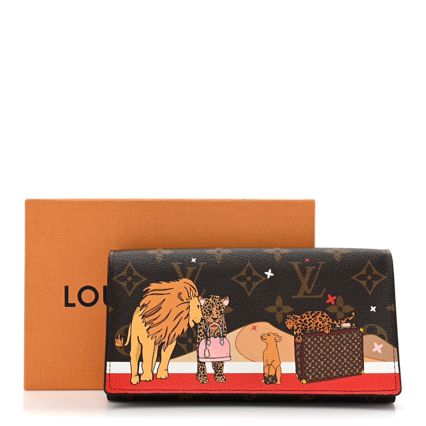 Monogram 2018 Christmas Animation Sarah Wallet