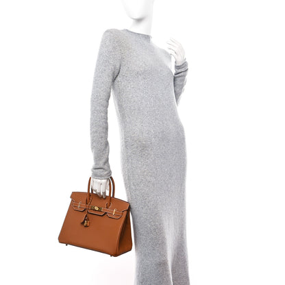Hermes Epsom Birkin 30 Gold 2 of 11