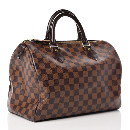 Louis Vuitton Damier Ebene Speedy 30 3 of 15