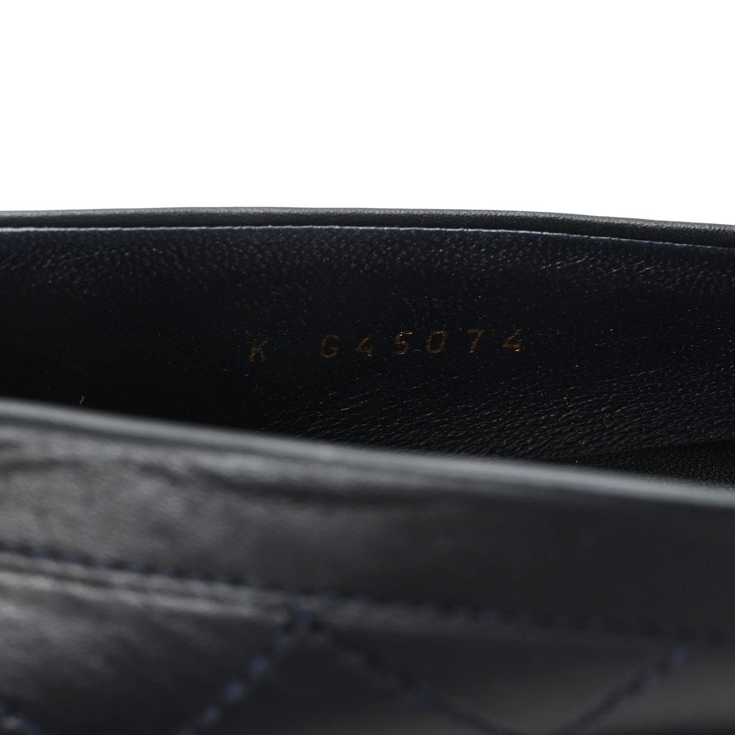 Chanel Calfskin Quilted CC Mocassin Loafers 38 Black 9 of 9