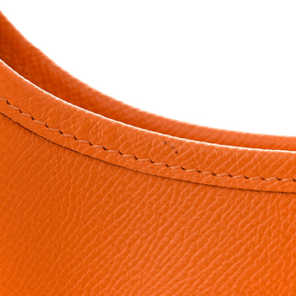 Hermes Epsom Evelyne II GM Orange 11 of 12