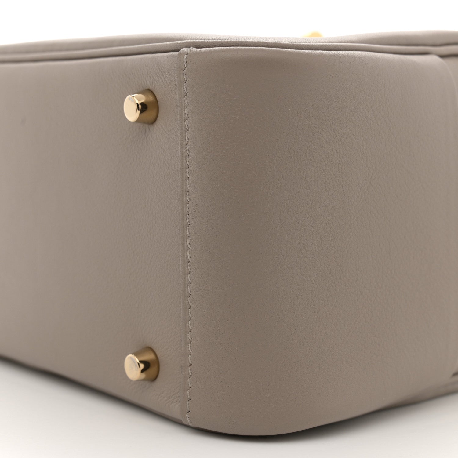 Hermes Swift Horseshoe Mini Lindy 20 Gris Asphalte Nata 10 of 10