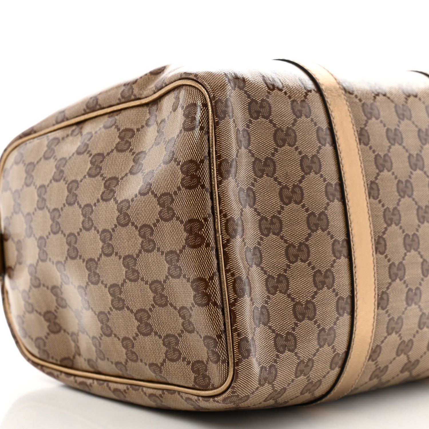 Gucci Crystal Monogram Medium Joy Boston Bronze 9 of 15
