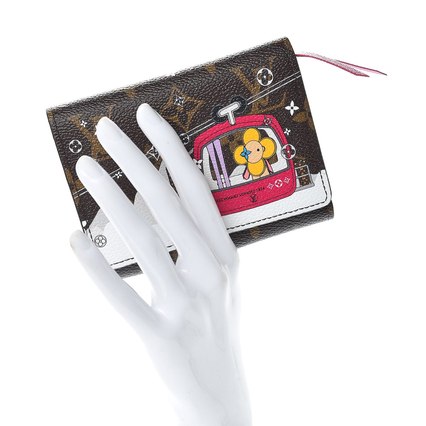 Monogram 2019 Christmas Animation Victorine Wallet Fuchsia
